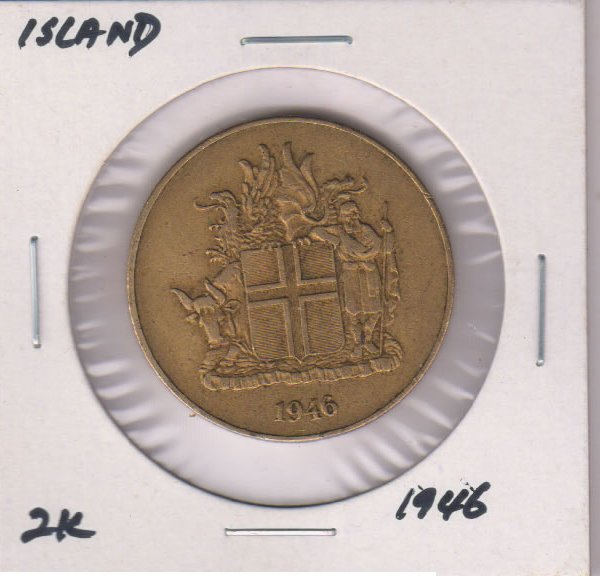 Iceland 2 Kroner 1946 Coin KB Coins Currencies iceland-2-kroner-1946-coin-kb-coins-currencies